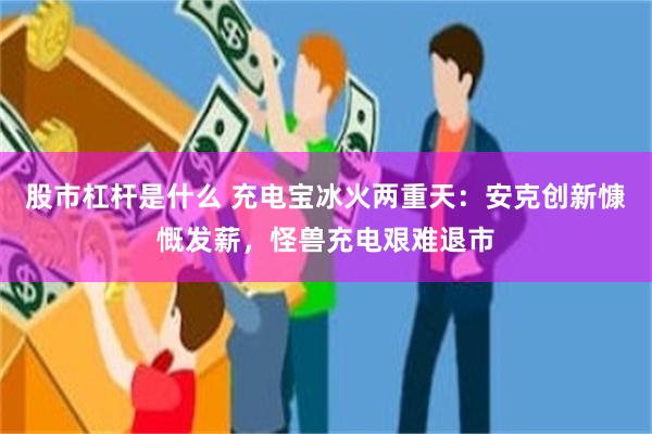 股市杠杆是什么 充电宝冰火两重天：安克创新慷慨发薪，怪兽充电艰难退市